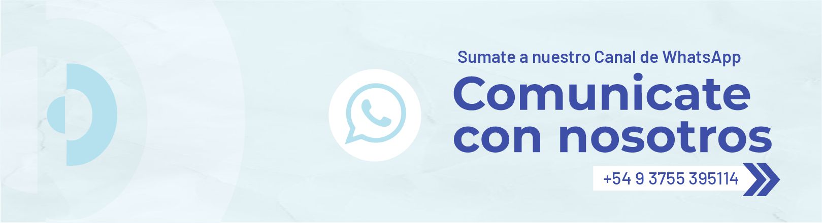 comunicate con nosotros